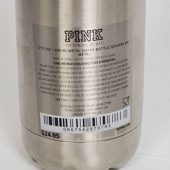 Victoria’s Secret PINK 17oz Stainless Water Bottle - Picture 5 of 5